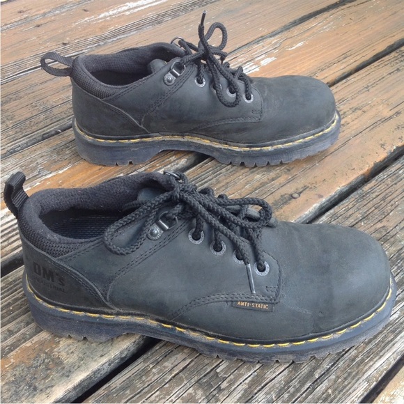 Dr Martens Docs Oxford Leather Steel Toe Sz 10 EU 43 Industrial Work Shoes Mens main image 8
